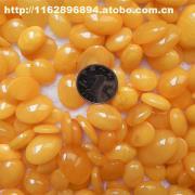 東莞樟木頭友鑫琥珀工廠 烤色老蜜蠟戒面現貨供應