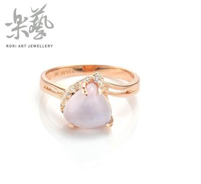 樂藝珠寶925純銀鑲藍玉髓戒指 批發代發，天然寶石女戒的優質選擇