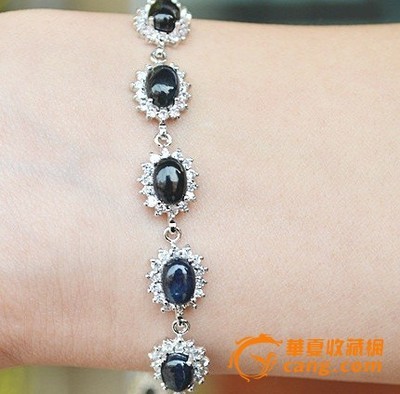 天然藍(lán)寶石手鏈 |天然藍(lán)寶石手鏈 拍賣|競(jìng)價(jià)|價(jià)格|交易-珠寶拍賣-華夏收藏網(wǎng)
