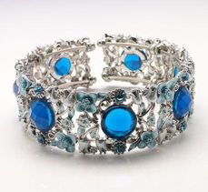 時尚珠寶新寵 鍍銀環保合金手鐲、帶鉆手鐲與水晶手鐲的市場全景